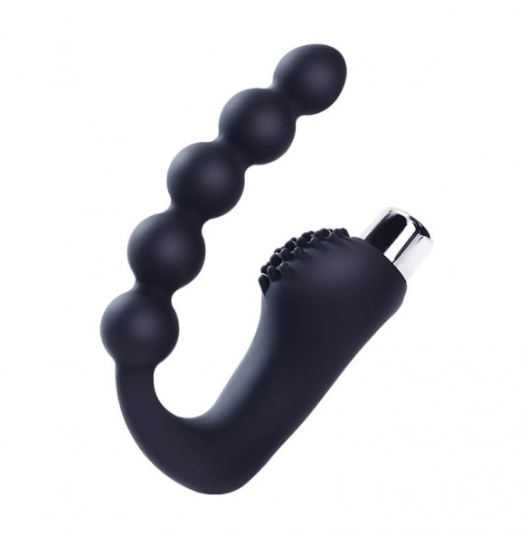 MizzZee - Pull Beaded Prostate Massager (Battery - Black) MizzZee - Pull Beaded Prostate Massager (Battery - Black)